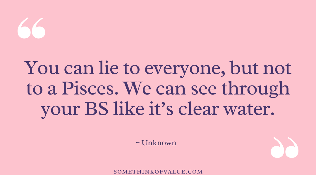 Savage Pisces Quote 