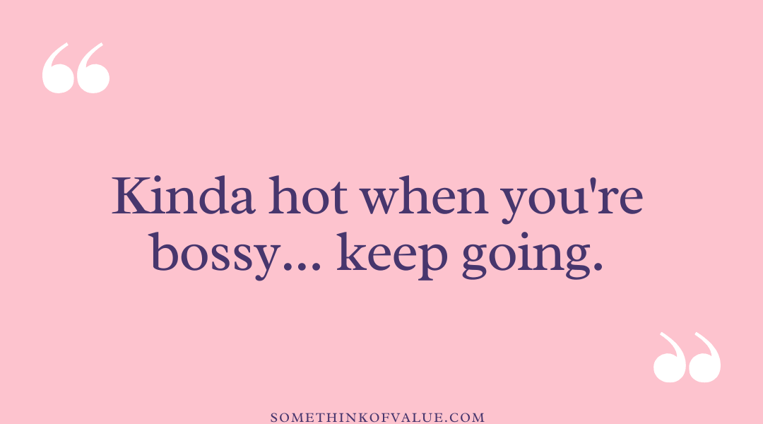 Flirty Comebacks for Shut Up