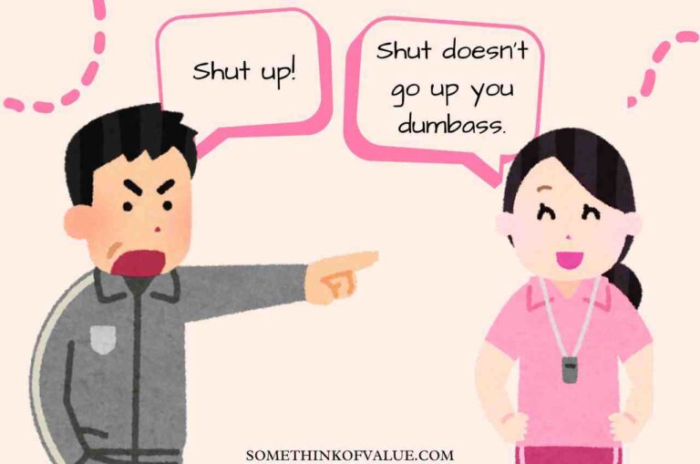 Good Comebacks for Shut Up