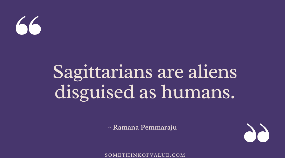 Sagittarius Personality Quotes