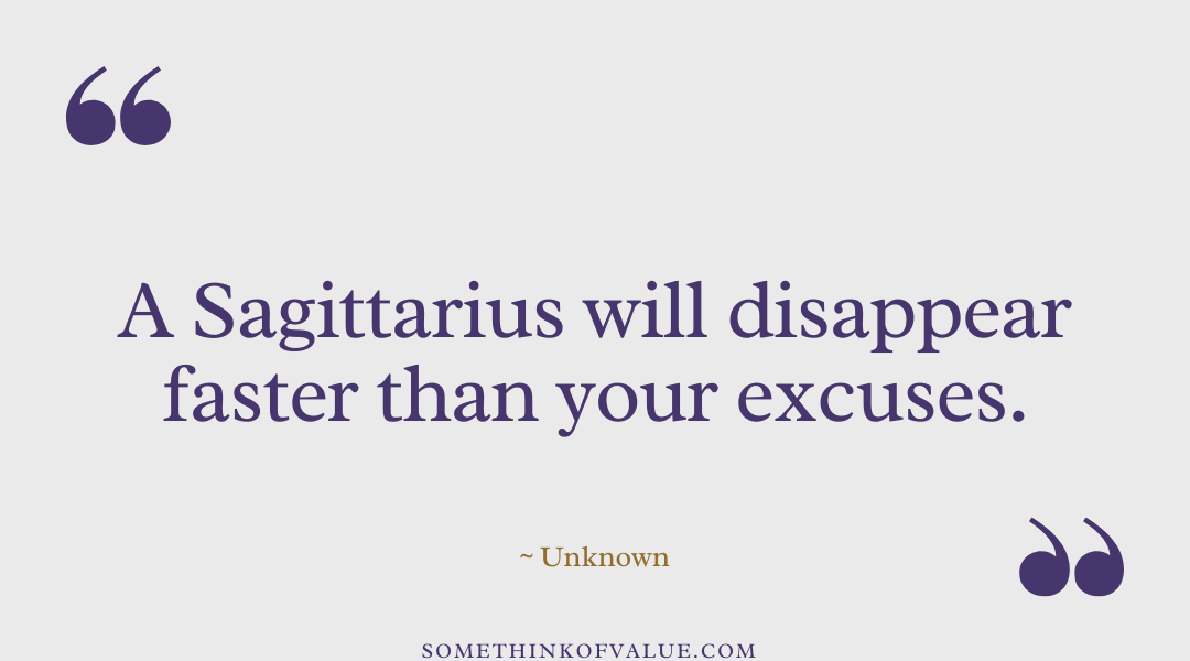 Sassy Sagittarius Quotes
