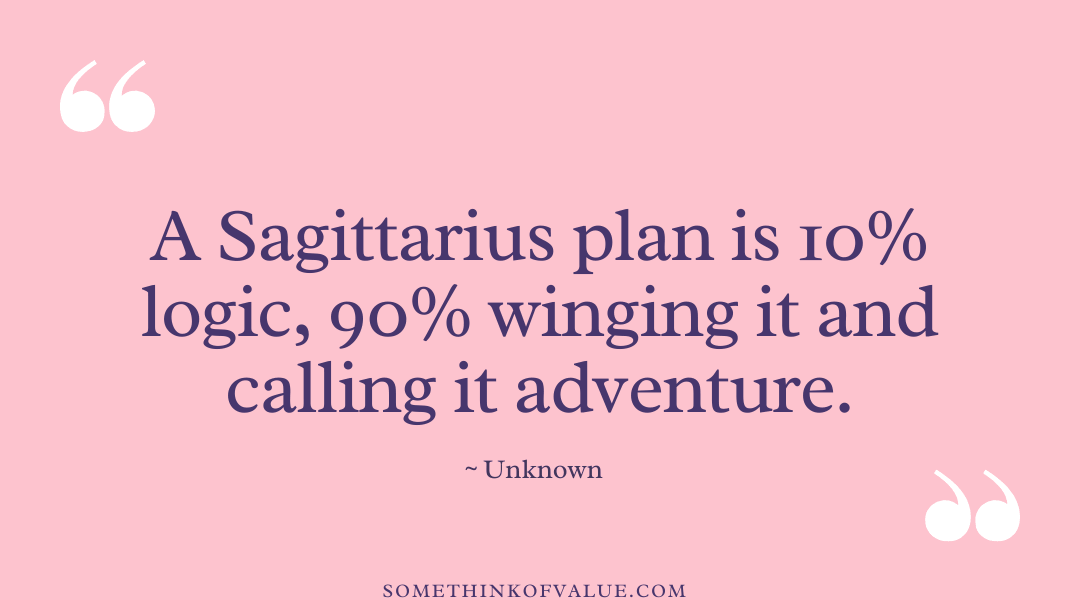 Funny Sagittarius Quotes